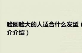 脸圆脸大的人适合什么发型（脸大脸圆适合什么发型相关内容简介介绍）