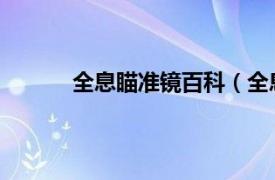 全息瞄准镜百科（全息瞄准镜 军事武器装备）