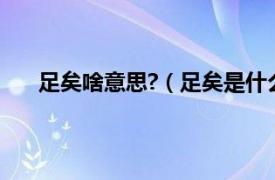 足矣啥意思?（足矣是什么意思啊相关内容简介介绍）