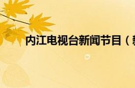 内江电视台新闻节目（新闻视点 内江电视台栏目）