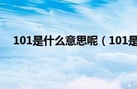 101是什么意思呢（101是什么意思相关内容简介介绍）