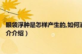 眼袋浮肿是怎样产生的,如何消除（浮肿眼袋怎么消除相关内容简介介绍）