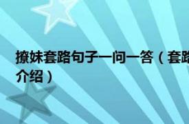 撩妹套路句子一问一答（套路撩人的句子一问一答相关内容简介介绍）