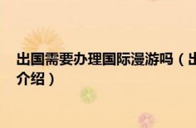 出国需要办理国际漫游吗（出国怎么开通国际漫游相关内容简介介绍）