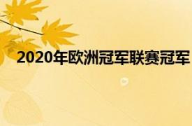 2020年欧洲冠军联赛冠军（2020年欧洲冠军联赛决赛）