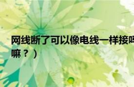 网线断了可以像电线一样接吗知乎（网线断了可以像电线一样接嘛？）