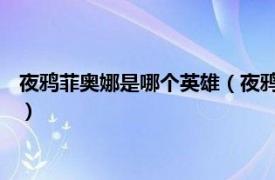 夜鸦菲奥娜是哪个英雄（夜鸦 游戏《英雄联盟》中的菲奥娜皮肤）