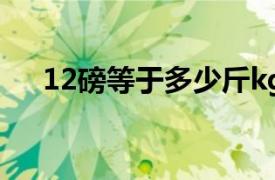 12磅等于多少斤kg（12磅等于多少斤）