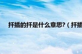 扦插的扦是什么意思?（扦插是什么意思相关内容简介介绍）