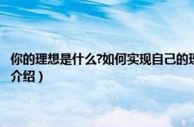 你的理想是什么?如何实现自己的理想?（如何实现自己的理想相关内容简介介绍）