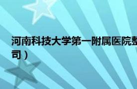 河南科技大学第一附属医院整形科（河南省一科整形医院有限公司）