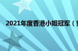 2021年度香港小姐冠军（黄嘉雯 2019年香港小姐冠军）