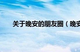 关于晚安的朋友圈（晚安朋友圈相关内容简介介绍）