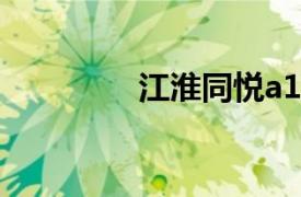 江淮同悦a13（江淮同悦）