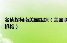 名侦探柯南美国组织（美国联邦调查局 《名侦探柯南》中的虚拟机构）