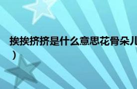 挨挨挤挤是什么意思花骨朵儿是什么意思（挨挨挤挤 是什么意思）