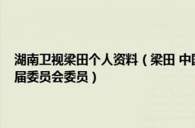 湖南卫视梁田个人资料（梁田 中国内地女主持人、演员湖南省青联第十一届委员会委员）