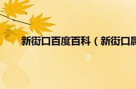 新街口百度百科（新街口属于哪个区相关内容简介介绍）