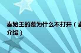 秦始王的墓为什么不打开（秦始皇墓为什么不打开相关内容简介介绍）