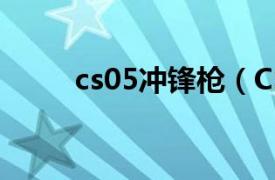 cs05冲锋枪（CS/LS06式冲锋枪）