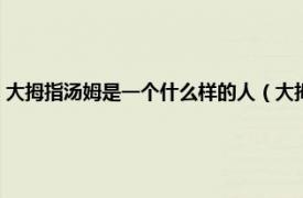 大拇指汤姆是一个什么样的人（大拇指汤姆经历了什么相关内容简介介绍）