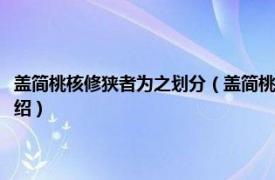 盖简桃核修狭者为之划分（盖简桃核修狭者为之的之是什么相关内容简介介绍）