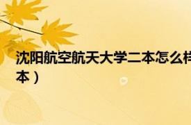 沈阳航空航天大学二本怎么样（沈阳航空航天大学是一本还是二本）