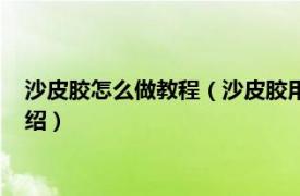 沙皮胶怎么做教程（沙皮胶用什么材料做怎么做相关内容简介介绍）