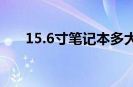 15.6寸笔记本多大长宽cm?-芝士回答