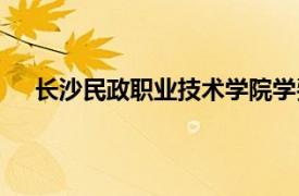 长沙民政职业技术学院学费（长沙民政职业技术学院）