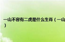 一山不容有二虎是什么生肖（一山不能容二虎是什么生肖相关内容简介介绍）