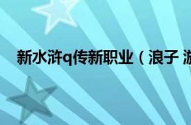 新水浒q传新职业（浪子 游戏《新水浒Q传》中的职业）