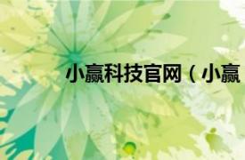 小赢科技官网（小赢 北京信息技术有限公司）