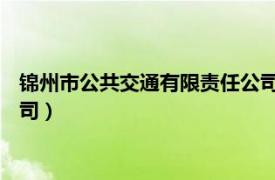 锦州市公共交通有限责任公司,金娟（锦州市公共交通有限责任公司）