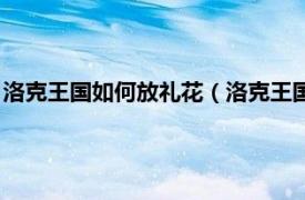 洛克王国如何放礼花（洛克王国迎春花怎么弄相关内容简介介绍）