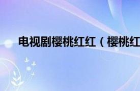 电视剧樱桃红红（樱桃红 2013年王振宏执导电视剧）