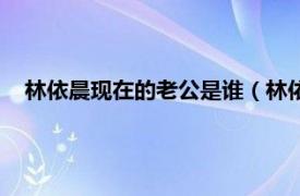 林依晨现在的老公是谁（林依晨老公是谁相关内容简介介绍）