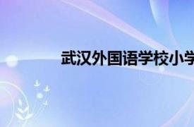 武汉外国语学校小学部（武汉外国语学校）