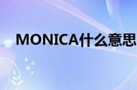 MONICA什么意思（monica 其他含义）