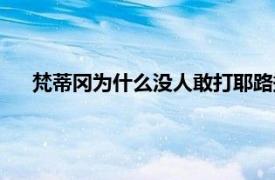 梵蒂冈为什么没人敢打耶路撒冷（梵蒂冈为什么没人敢打）