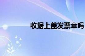 收据上盖发票章吗（收据能盖发票章吗）