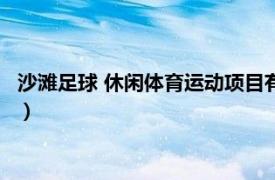 沙滩足球 休闲体育运动项目有哪些（沙滩足球 休闲体育运动项目）