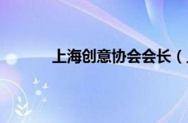 上海创意协会会长（上海创意制作行业协会）