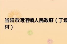 当阳市河溶镇人民政府（丁场村 湖北省宜昌市当阳市河溶镇下辖村）