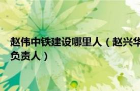 赵伟中铁建设哪里人（赵兴华 中铁第六勘察设计院智慧交通项目负责人）