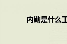 内勤是什么工作职位（内勤）