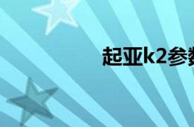 起亚k2参数（起亚K2）