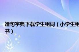 造句字典下载学生组词（小学生组词造句词典 2010年外文出版社出版的图书）