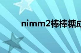 nimm2棒棒糖成分（Nini棒棒糖）