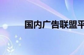 国内广告联盟平台（云广告联盟）